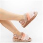 UGG Pantoufles Fluff Yeah Slide Femme Marron