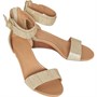 UGG Dames Char Metallic Sandalen Metallic
