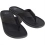 UGG® Mens Brookside Canvas Flip Flops Black