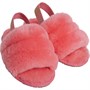UGG Slider Sandales Fluff Yeah Slides Fille Rose