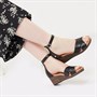 UGG Dame Eugenia Sandaler Sort