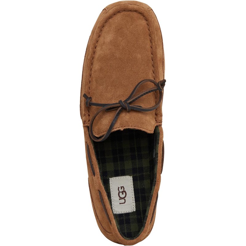 Ugg men's hot sale plaid slippers