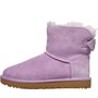 UGG® Womens Suede Bow Mini Boots Lilac Bloom