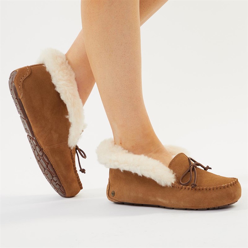 Buy UGG Womens Alena Slippers Chestnut