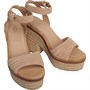 UGG Dames ® Laynce Sleehak Sandalen Beige