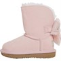 UGG Bottes de Mode ® Toddler Classic Mini II Cuffed Bow Fille Rose Clair