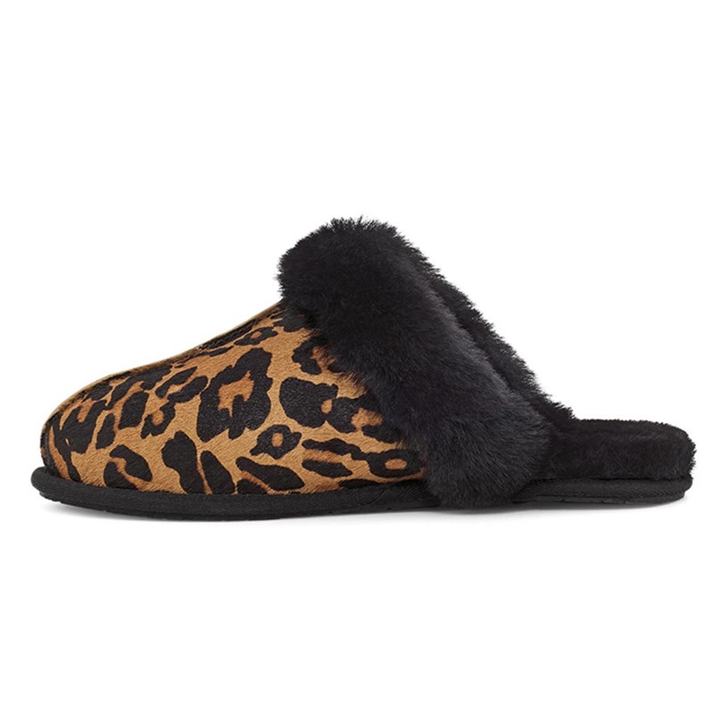 UGG Dame ® Scuffette II Panther Print Hjemmesko Flerfarvet
