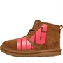 UGG Girls ® Neumel Chopd Boots Chestnut/Taffy Pink