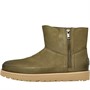 UGG® Womens Deconstructed Mini Zip Boots Burnt Olive