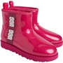 UGG® Womens Classic Clear Mini Classic Boots Red