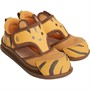UGG Infant T Delta Closed Toe Tiger Stuffie Sandals Daisy/Dark Earth
