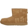 UGG Girls Classic Mini Scatter Graphic Classic Boots Chestnut
