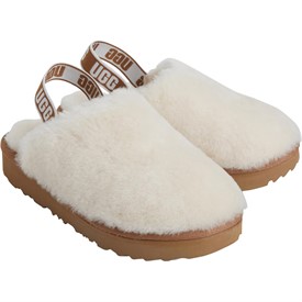 ugg fluff clog slippers
