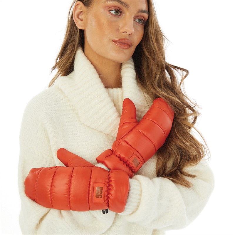 UGG® Womens Puff Yeah All Weather Mittens Mars