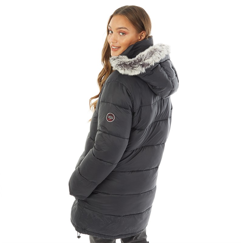 UGG® Womens Ozzy Puffer Jacket Black