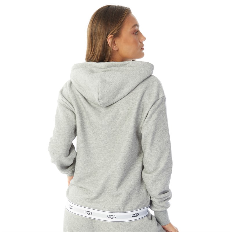 UGG® Womens Lawna Hoodie Grey Heather