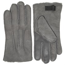 UGG® Mens Sheepskin Tech Gloves Metal