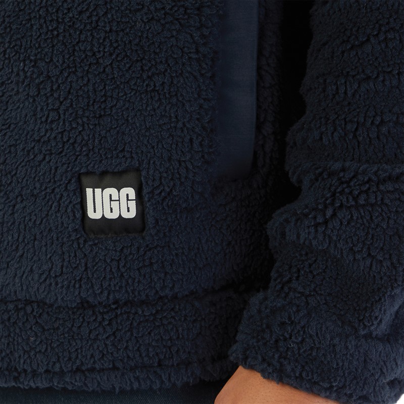 UGG® Mens Janson Sherpa Trucker Jacket Onyx