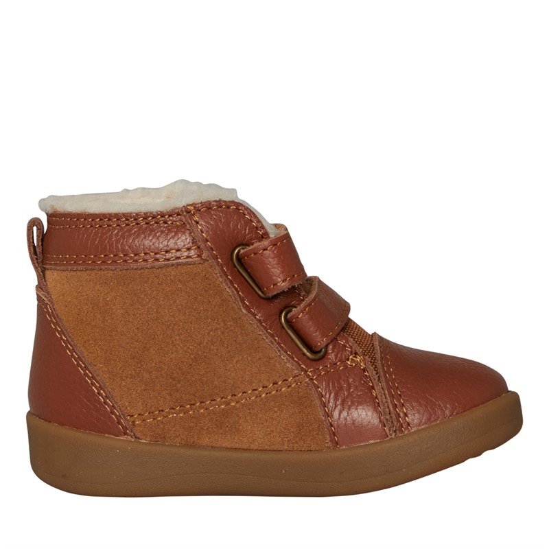 UGG® Infant Girls Rennon II Boots Chestnut