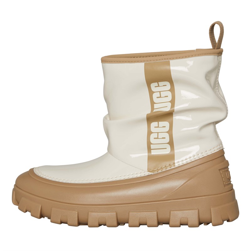 UGG® Junior Classic Brellah Mini Boots Mustard Seed/Jasmin