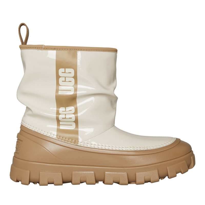 UGG® Junior Classic Brellah Mini Boots Mustard Seed/Jasmin