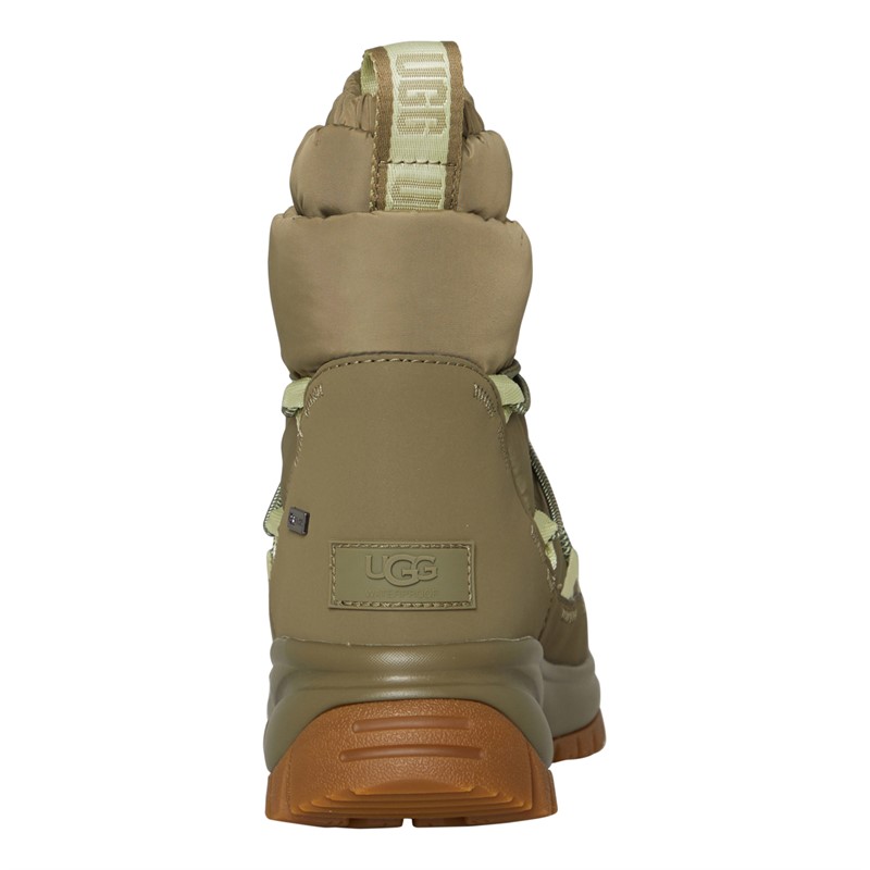 UGG® Womens Yose Puffer Mid Boots Burnt Olive