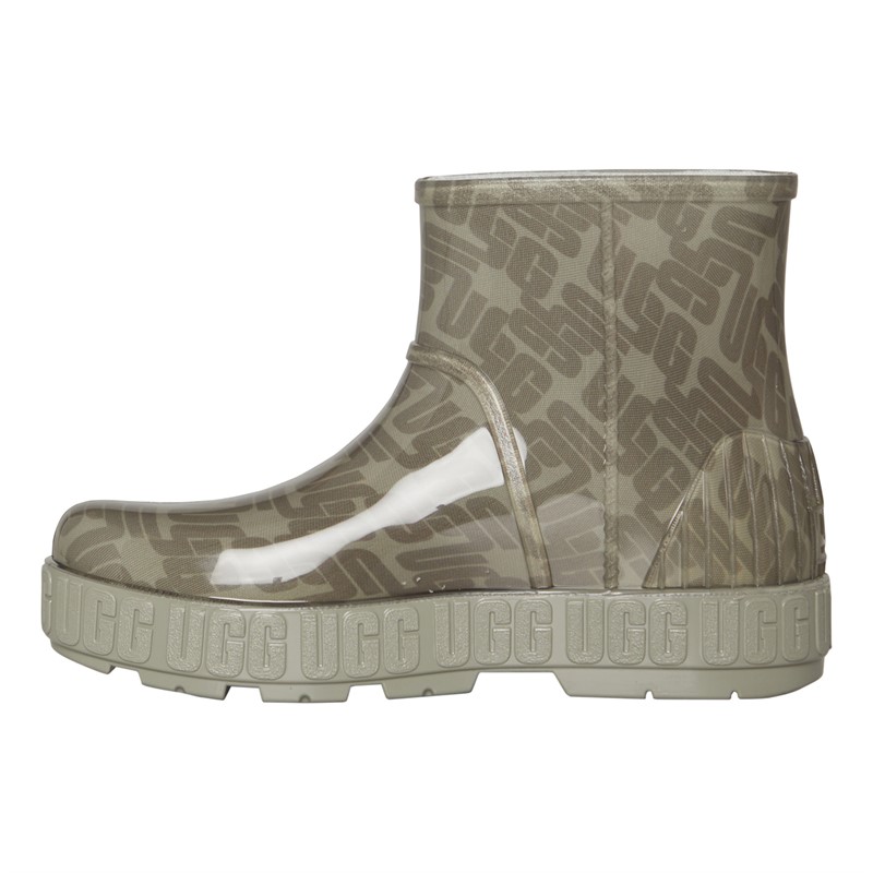 UGG® Womens Drizlita Graphic Monogram Boots Moss Green