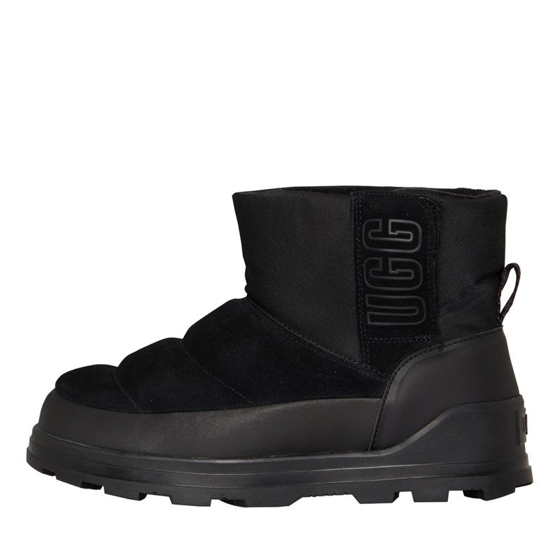 UGG® Womens Classic Klamath Mini Boots Black