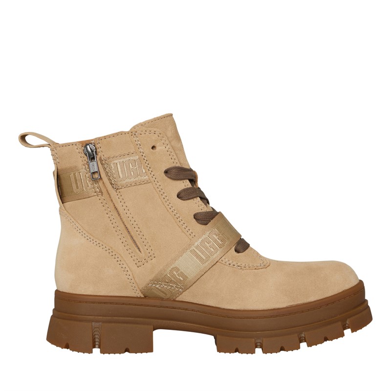 UGG® Womens Ashton Lace Up Boots Mustard Seed