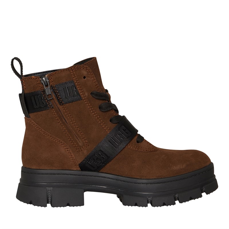 UGG® Womens Ashton Lace Up Boots Dark Earth