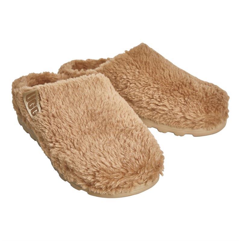 UGG® Mens Fluff Off Slippers Chesnut