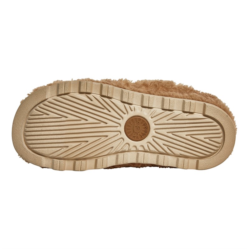 UGG® Mens Fluff Off Slippers Chesnut