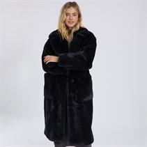 UGG® Womens Avaline Faux Fur Coat Tarr