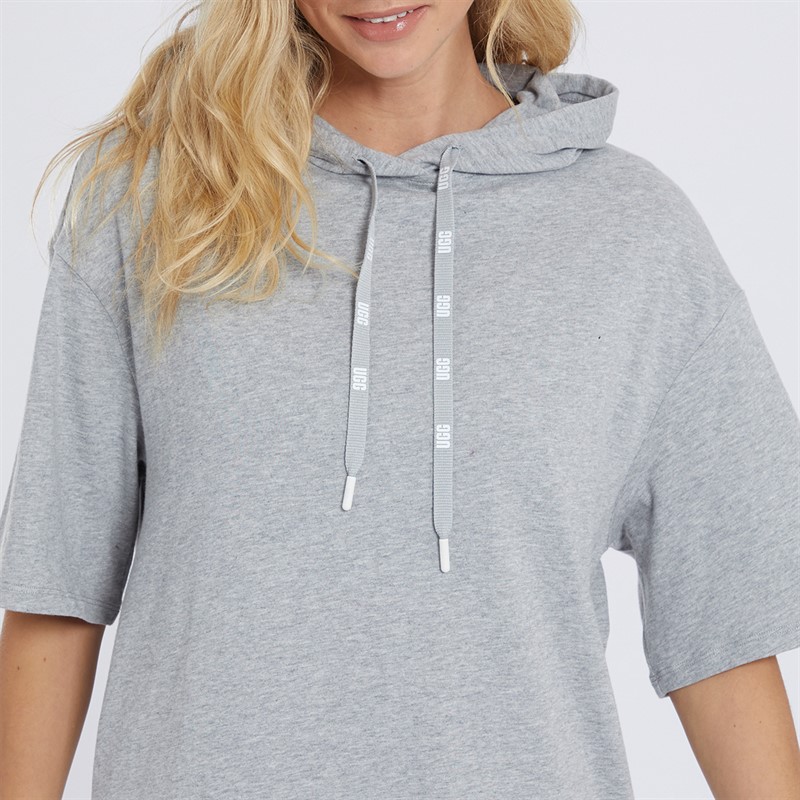 UGG® Womens Kassey Hooded Dress Grey Heather