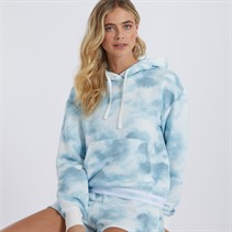 UGG® Womens Lawna Print Hoodie Blue Tie Dye