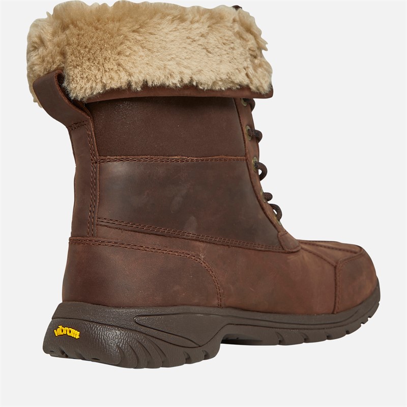 UGG® Mens Butte Distressed Boots Burnt Cedar