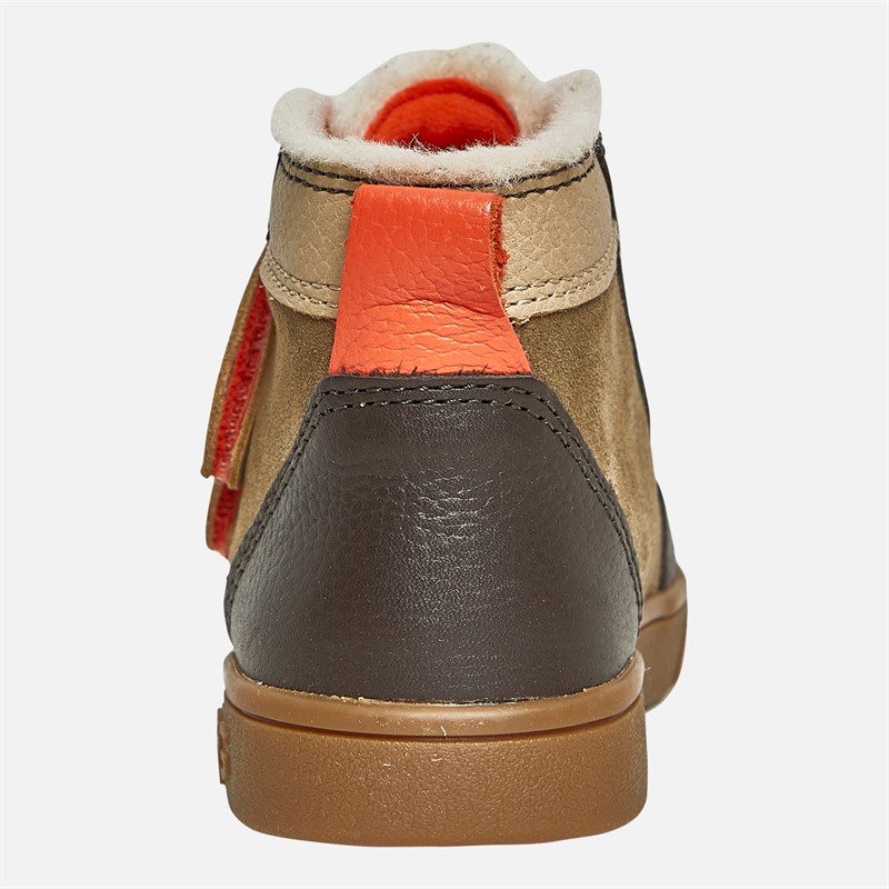 UGG® Infant Rennon II Double Strap Shoes Antilope/Mustard Seed/Warm Red