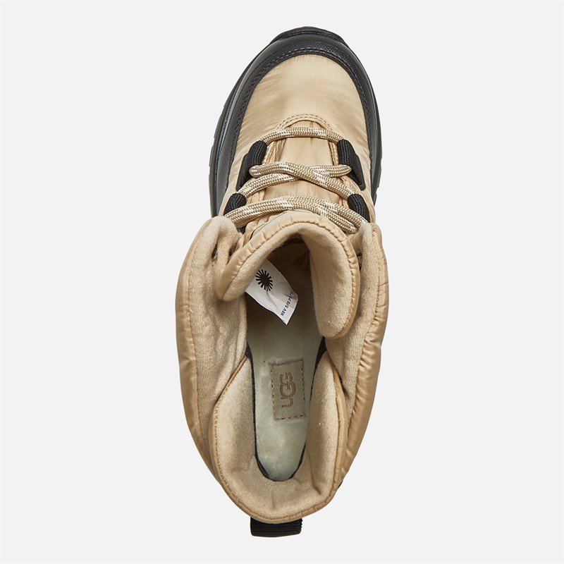 UGG® Womens Yose Puffer Lace Boots Mustard Seed