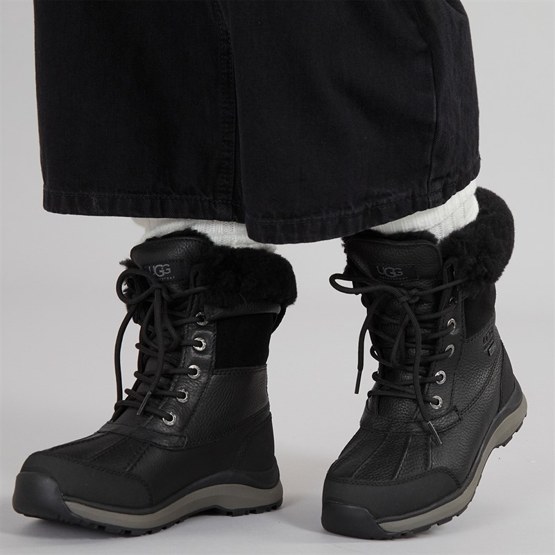 UGG® Womens Adirondack III Boots Black/Black