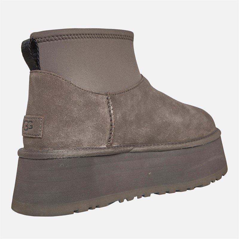 UGG® Womens Mini Dipper Ankle Boots Thundercloud