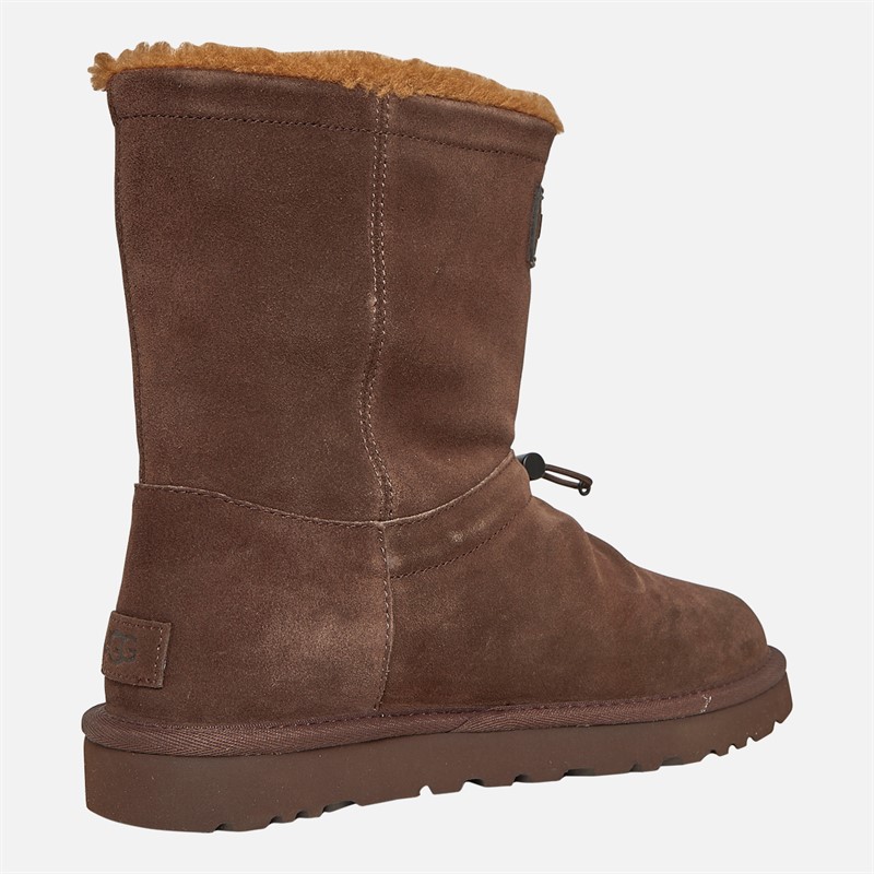 UGG® Womens Classic Short Toggler Boots Burnt Cedar