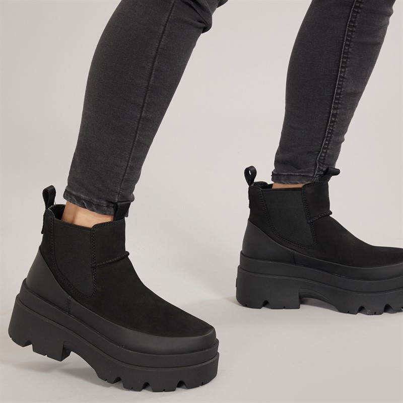 UGG® Womens Brisbane Chelsea Boots Black