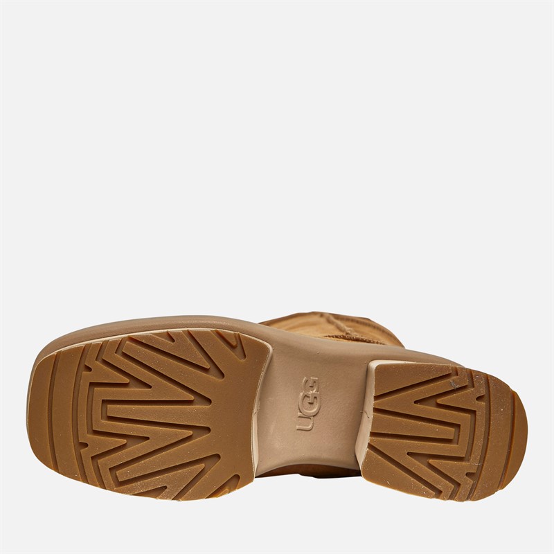 UGG® Womens New Heights Platform Xtra Knee High Boots Chestnut