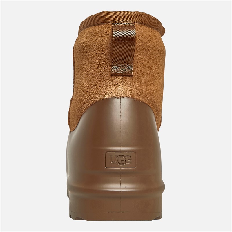 UGG® Womens Classic Mini Pumped Molded Boots Chestnut