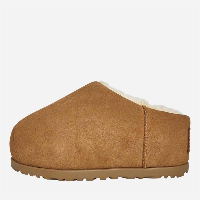 UGG® Womens Pumped Slide Slippers Chestnut