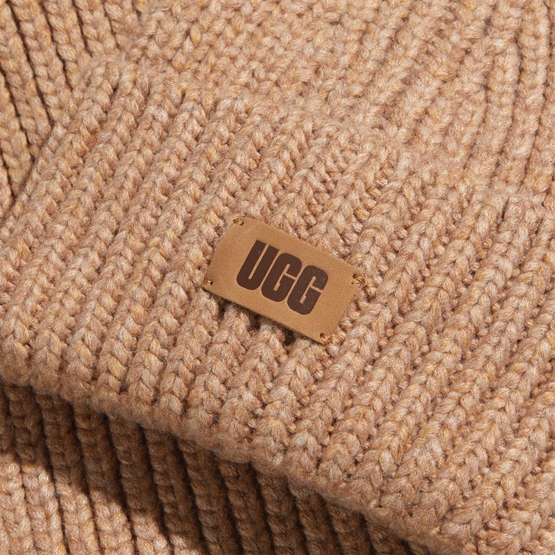 UGG® Kids Knit Set Camel