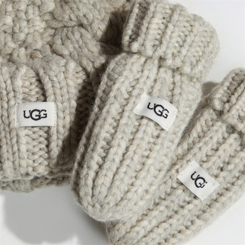 UGG® Kids Knit Set Light Grey