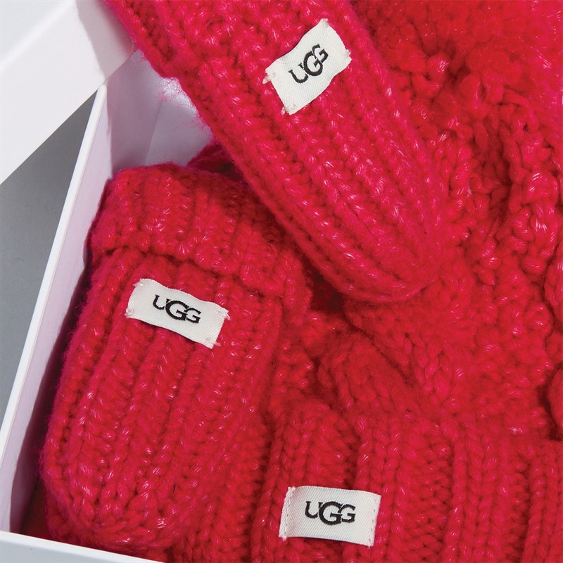 UGG® Girls Knit Set Pink