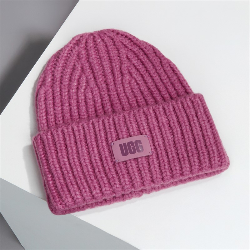 UGG® Kids Chunky Rib Beanie Bodacious