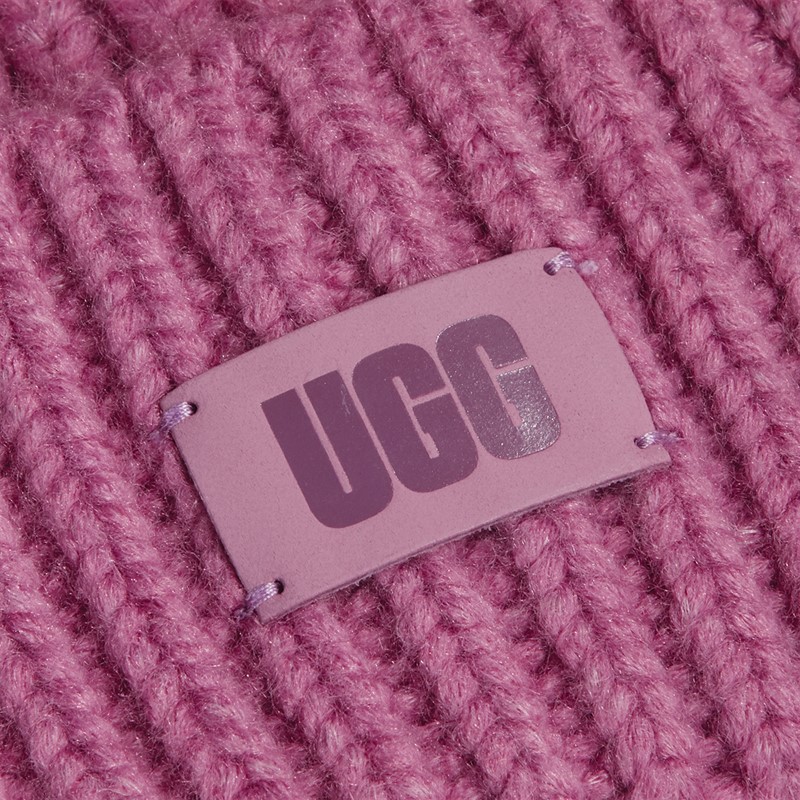 UGG® Kids Chunky Rib Beanie Bodacious